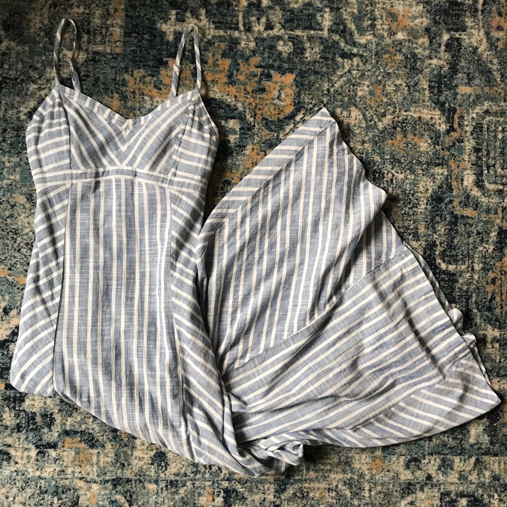 Striped wayfarer maxi dress - Never worn!!